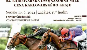 Cena společnosti TIPSPORT 94. Karlovarská dvojnásobná míle  Cena Karlovarského kraje