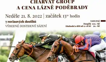 43. CENA MASISE POD ZÁŠTITOU CHARVÁT GROUP A CENA LÁZNĚ PODĚBRADY