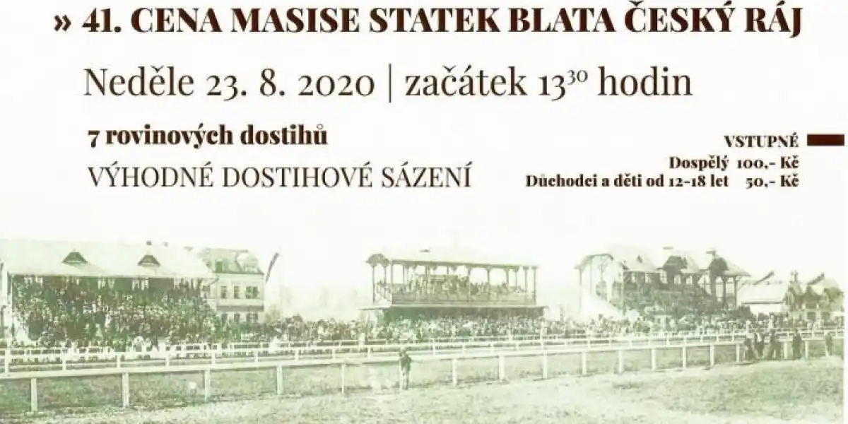 41. CENA MASISE STATEK BLATA ČESKÝ RÁJ